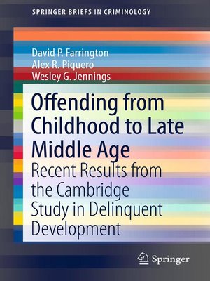 cover image of Offending from Childhood to Late Middle Age